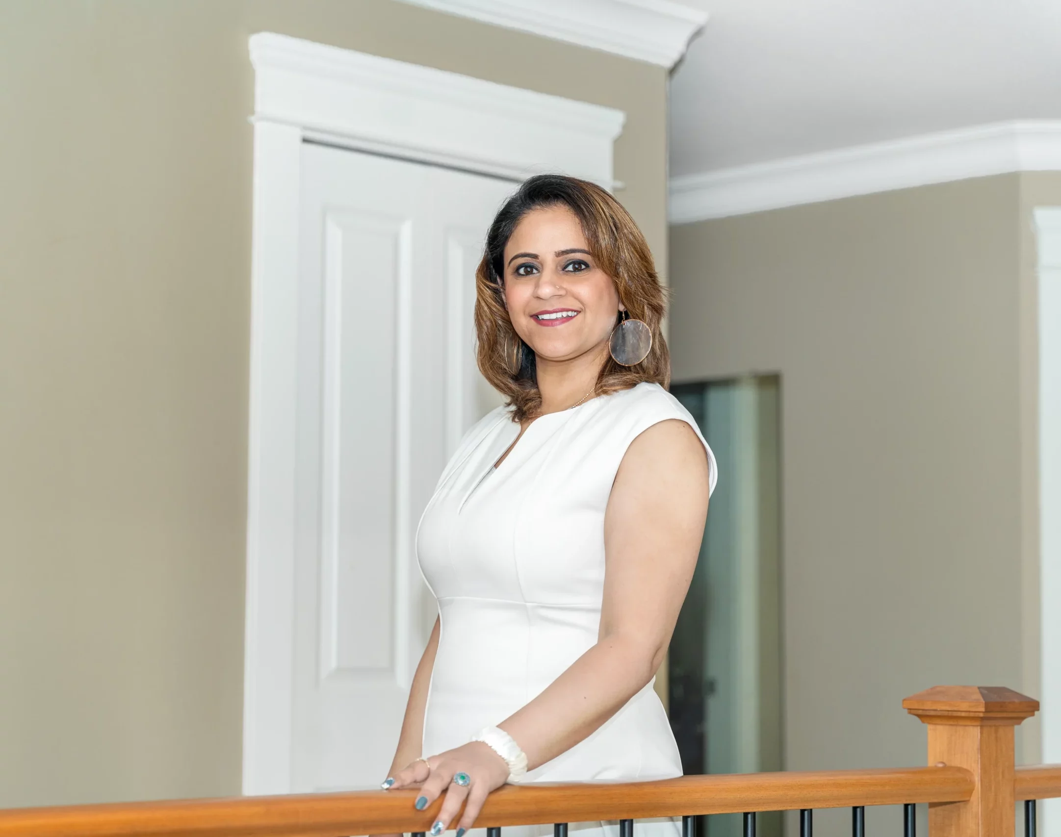 Ashima conducting a reading session